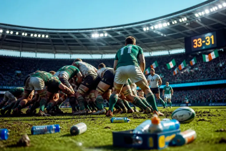 L'Irlande renverse l'Australie à Sydney et s'offre un succès tardif (33-31)