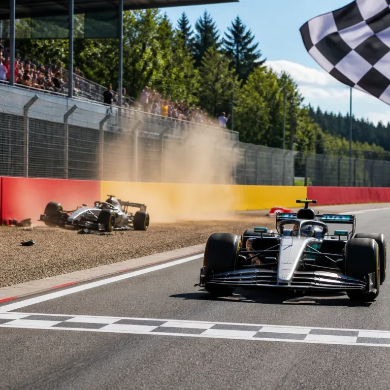 Antonelli triomphe à Spa et s’envole au championnat, Russell KO dès le premier tour