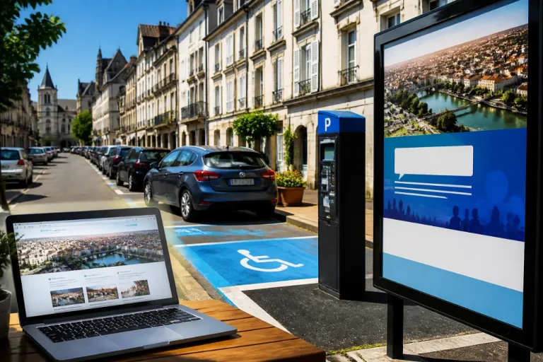 Stationnement à Nevers : consultation en ligne et réunion publique le 23 juillet