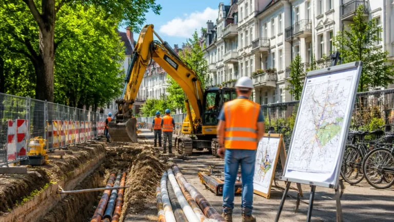 Strasbourg-Robertsau : lancement des travaux du réseau de chaleur EDEN pour 15 000 logements