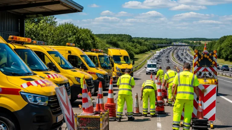 Sur l'A10 près de Blois, les patrouilleurs en première ligne pour la sécurité routière