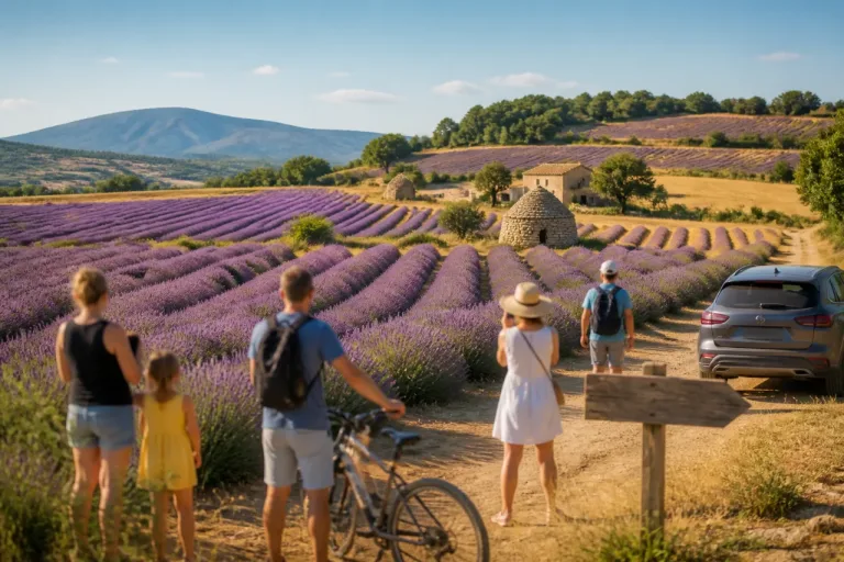 Sur le plateau de Sault, les champs de lavande attirent touristes et producteurs