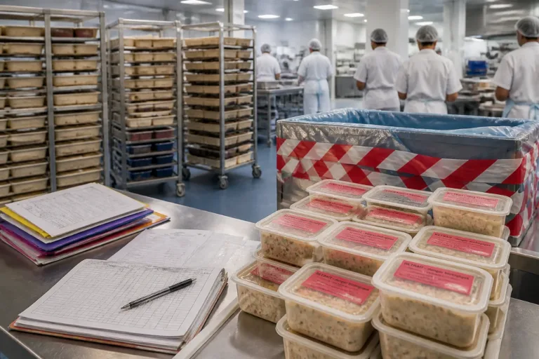 Taboulé contaminé à la Listeria : retrait et suivi pour les patients et personnels des hôpitaux