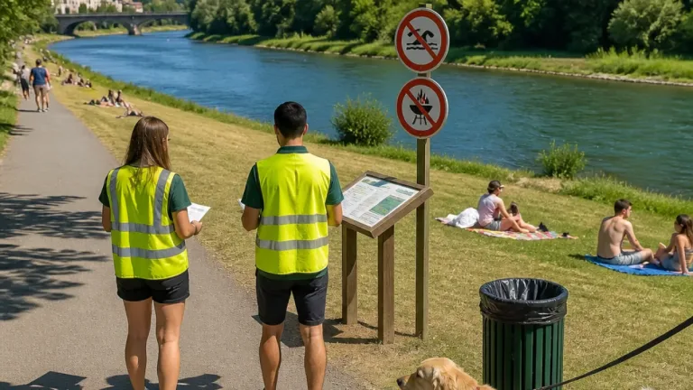 Tarbes : rappel des règles sur le Caminadour entre prévention et fermeté