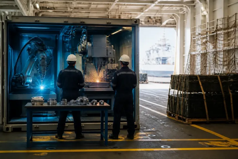 RIMPAC 2026: une usine 3D métal embarquée met la maintenance navale à l’épreuve du réel