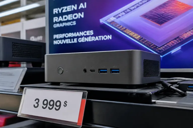 Mini‑PC AMD Ryzen AI Halo : un monstre de puissance pour jouer et exécuter des LLM, à 3 999 $