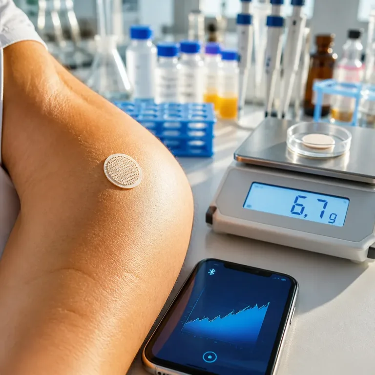 Un patch à micro‑aiguilles mesure en continu les médicaments et envoie les données au smartphone