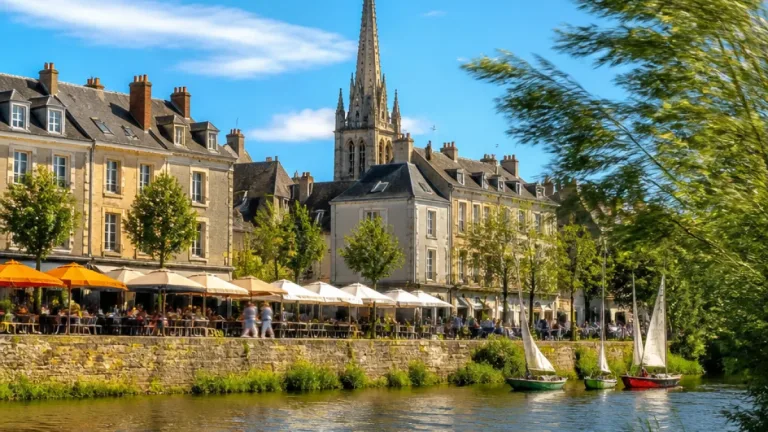 Temps ensoleillé et chaud à Mayenne ce 22 juillet, vent soutenu attendu