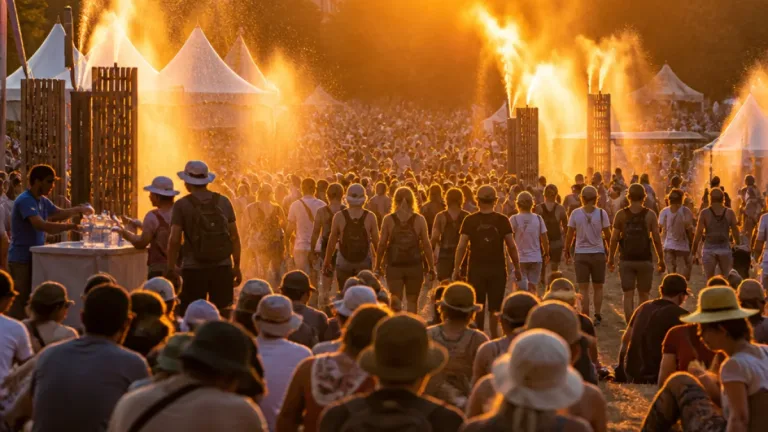 Terres du Son a résisté à la canicule : une première soirée sous 37°C au domaine de Candé