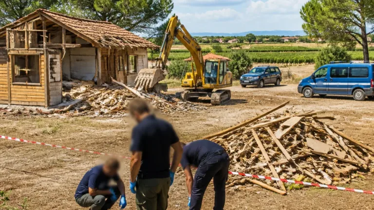 Thuir : une nouvelle démolition d’habitation illégale suscite l’émoi après la saisie d’une boîte de munitions
