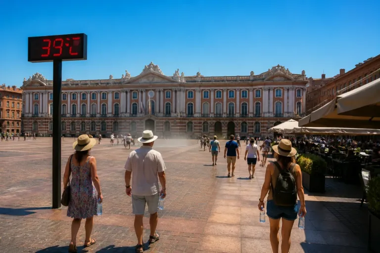 Toulouse: chaleur en hausse, jusqu’à 35°C vendredi puis vers 39°C dans les prochains jours