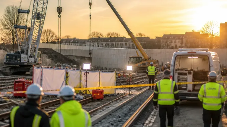 Toulouse : l'enquête sur la mort d'un ouvrier du chantier de la ligne C requalifiée en « homicide involontaire »