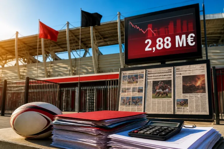 Toulouse: lourde amende pour le Stade toulousain après des manquements au salary cap