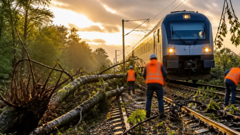 Toulouse : orages, chutes d’arbres et jusqu’à 6 heures de retard sur les trains de nuit