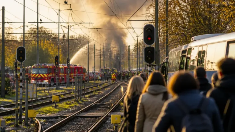 Toulouse : trafic ferroviaire interrompu entre Montauban et Toulouse après un incendie