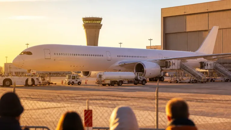 Toulouse : un A350-1000ULR revient après un vol d'essai record de plus de 24 heures
