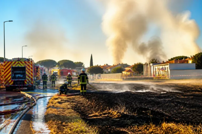 Toulouse : un feu de végétation maîtrisé près d’une crèche, cinq hectares brûlés
