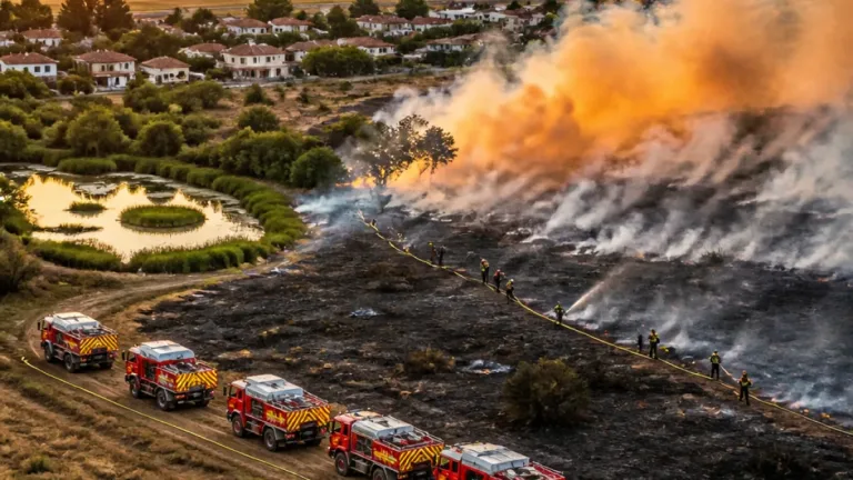 Toulouse : un incendie de 10 hectares maîtrisé près de l’aéroport de Blagnac