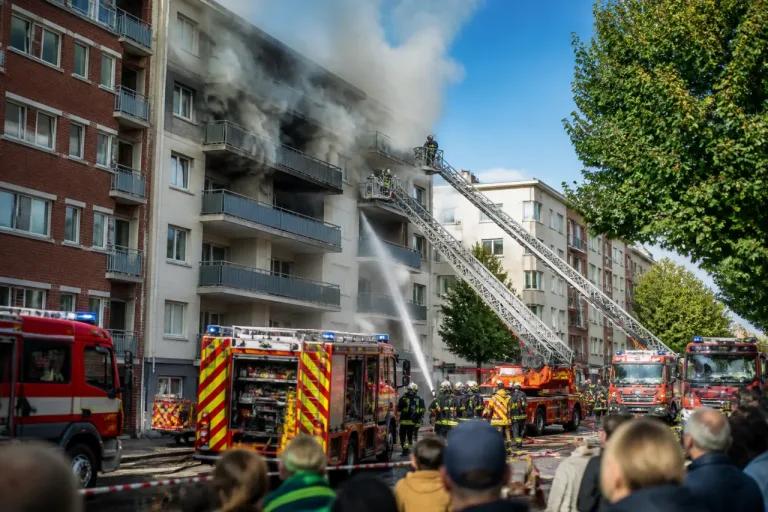 Toulouse : un incendie touche plusieurs étages d’un immeuble avenue de la Gloire