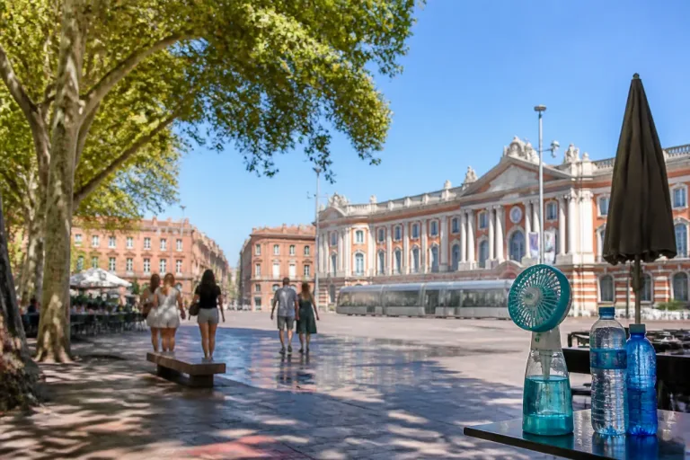 Toulouse : une vague de chaleur persistante, jusqu'à 40-42°C attendus