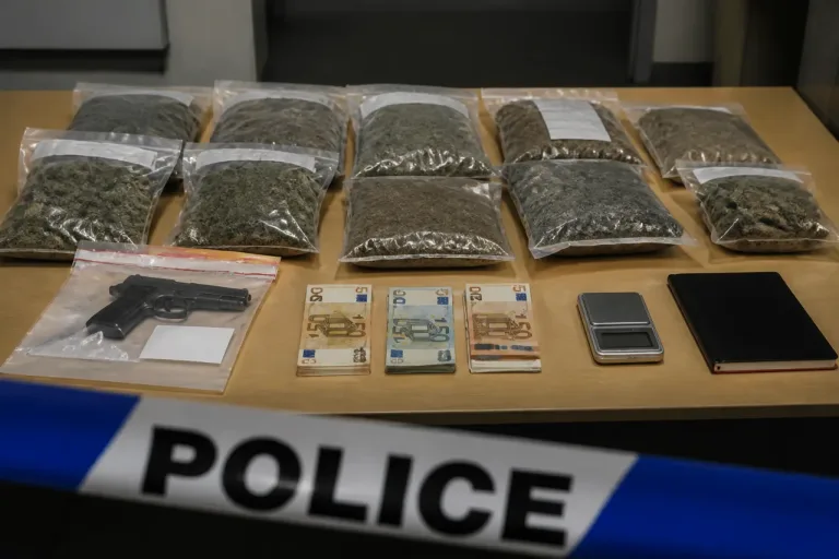 Trafic suspecté près de Caen: interpellations et 2,5 kg de drogue saisis