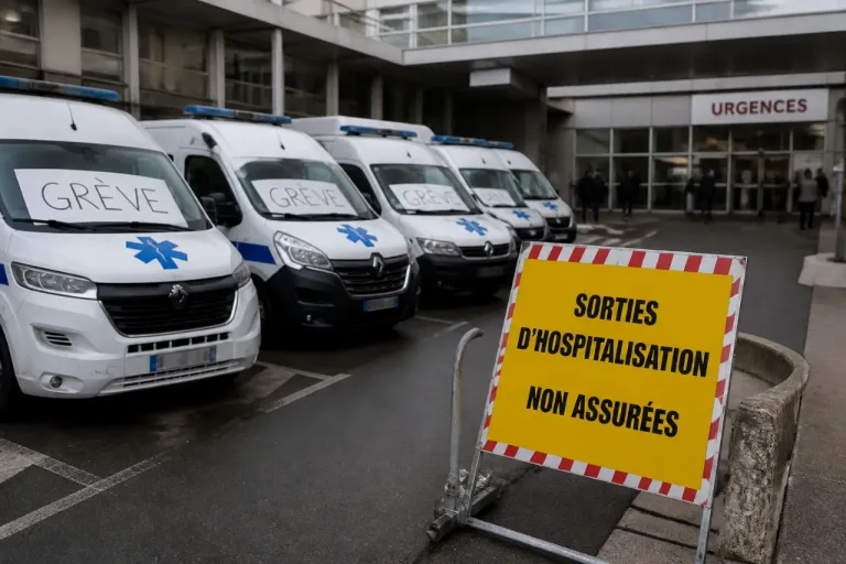 Transports sanitaires perturbés en Indre-et-Loire : appel à la grève reconductible dès mercredi
