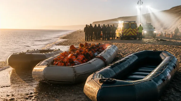 Traversée de la Manche : un canot transportait 128 personnes, un record alarmant