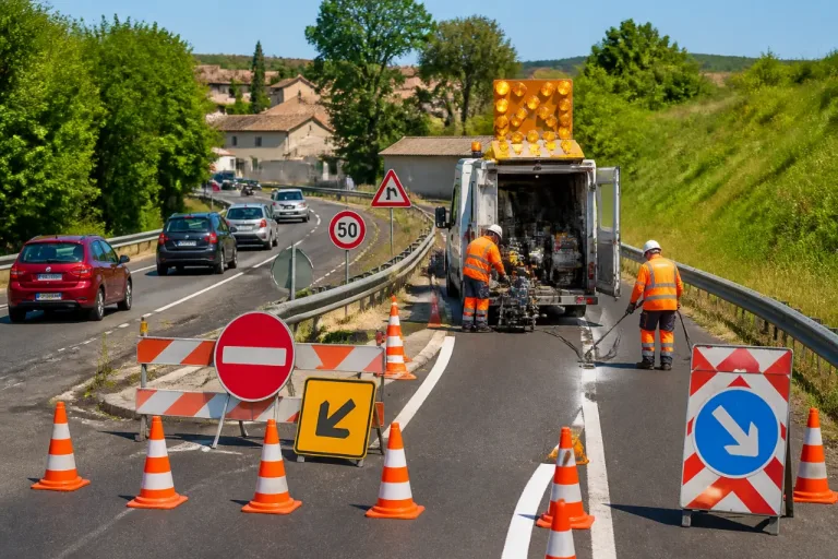 Trois bretelles de la RN141 fermées une demi-journée chacune du 20 au 24 juillet