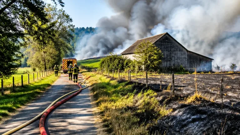 Trois feux de végétation maîtrisés dans le Sud-Manche, aucun blessé