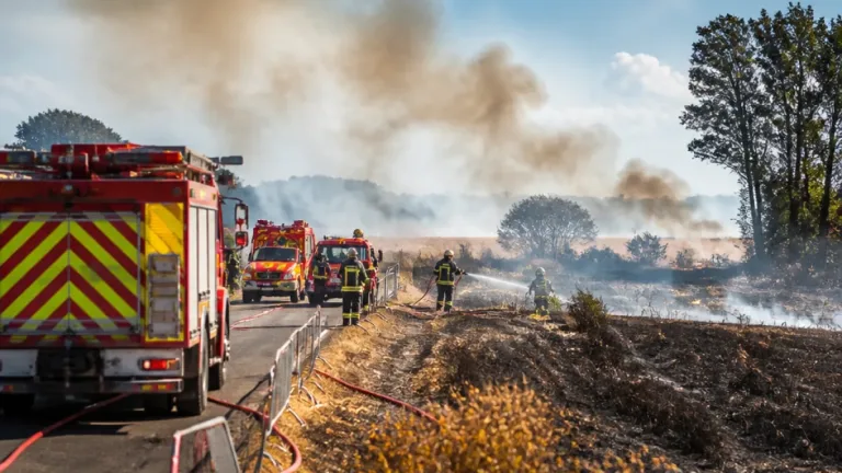 Trois foyers de végétation mobilisent une trentaine de pompiers dans la Manche