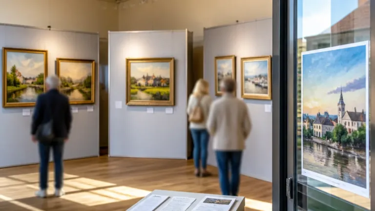 Trois peintres de la Thiérache exposent pour la première fois à la galerie Pierre‑Noël de Vervins
