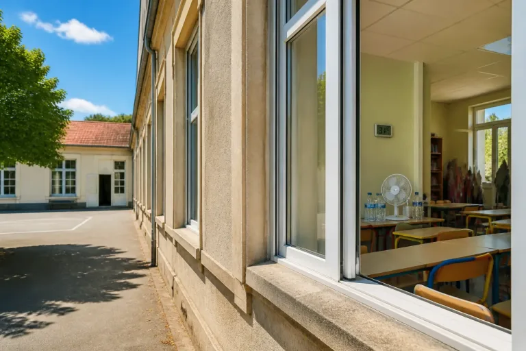 Troyes : écoles ouvertes malgré la canicule, des salles « refuges » culminent à 31 °C