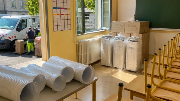Tulle : 80 climatiseurs et 40 000 € pour rafraîchir les classes après la canicule