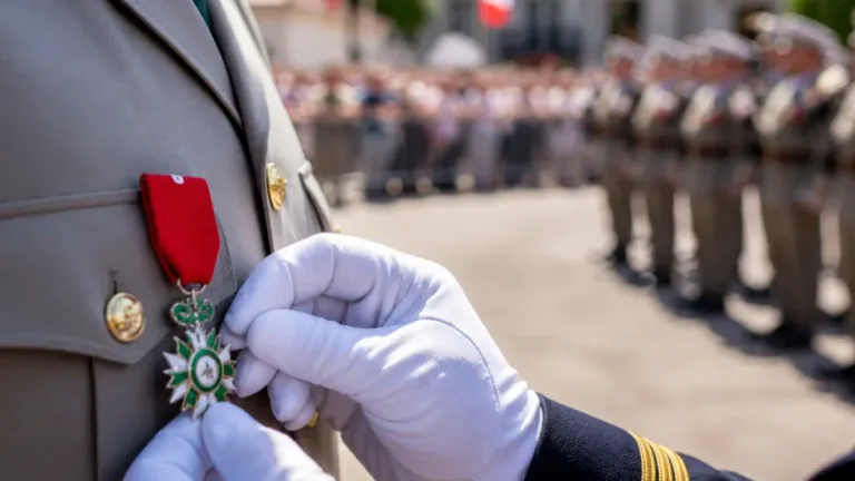 Tulle : le commandant Pierrick Vovau honoré durant la cérémonie du 14‑Juillet