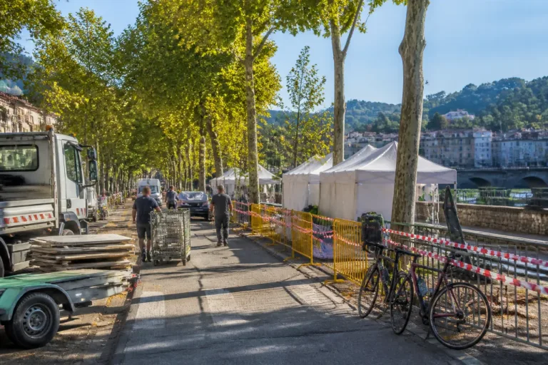 Tulle se prépare pour le passage du Tour de France le dimanche 12 juillet