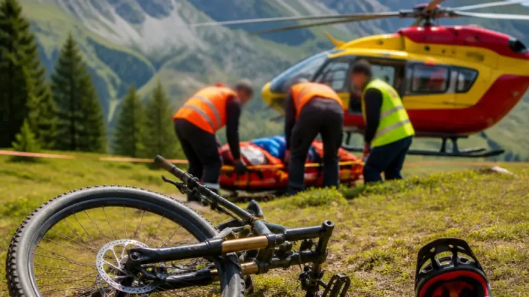 Un adolescent grièvement blessé après une chute en VTT au Bike Park de La Clusaz
