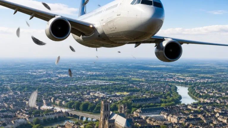 Un avion Transavia heurte des oiseaux au-dessus de Bourges et fait demi‑tour vers Orly