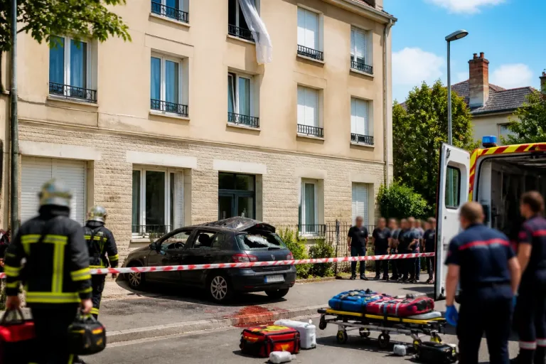 Un bébé de 14 mois chute du troisième étage à Villeneuve-Saint-Georges et est transporté à Necker