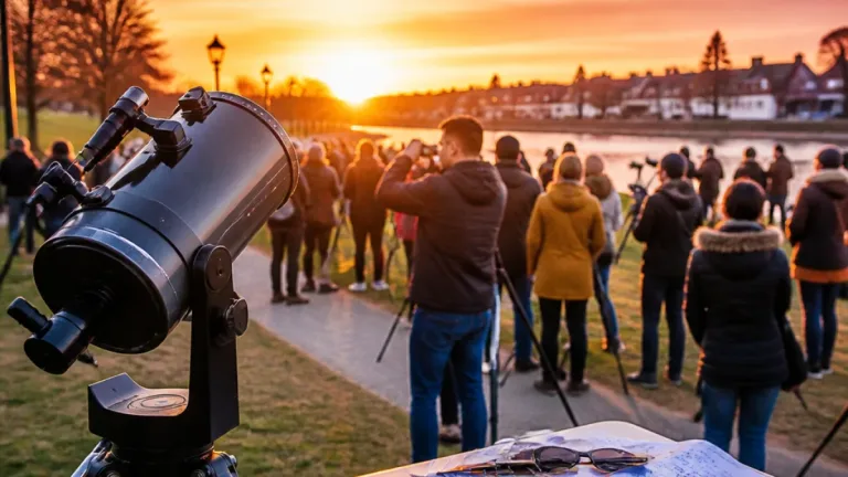 Un club d’Herblay se prépare pour l’éclipse du 12 août : télescopes et souvenirs de voyages