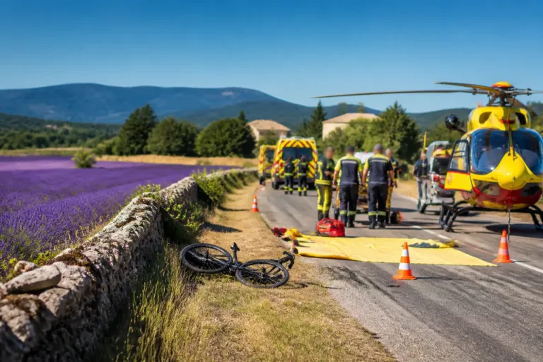Un cycliste de 57 ans décède d’un malaise cardiaque sur la D950 à Sault