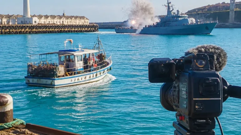 Un exercice de tir en Manche interrompt une interview de la BBC, la Marine nationale s’explique