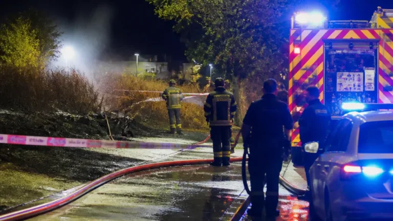 Un feu de broussailles maîtrisé près d’un établissement scolaire à Vannes
