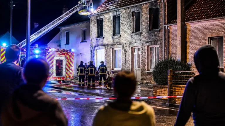 Un feu de combles à Holnon : 22 pompiers mobilisés, un voisin mordu lors de l’intervention