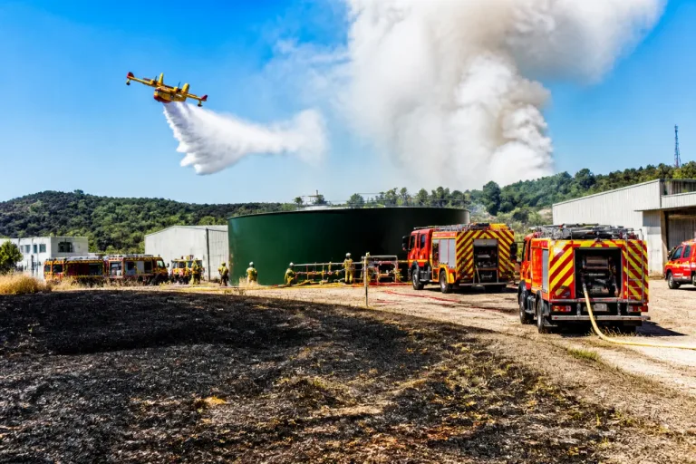 Un feu détruit 30 hectares près du Smectom du Plantaurel, le site et des habitations épargnés de justesse