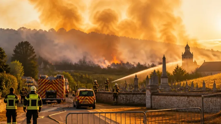 Un incendie de végétation mobilise une trentaine de pompiers près d'Avallon