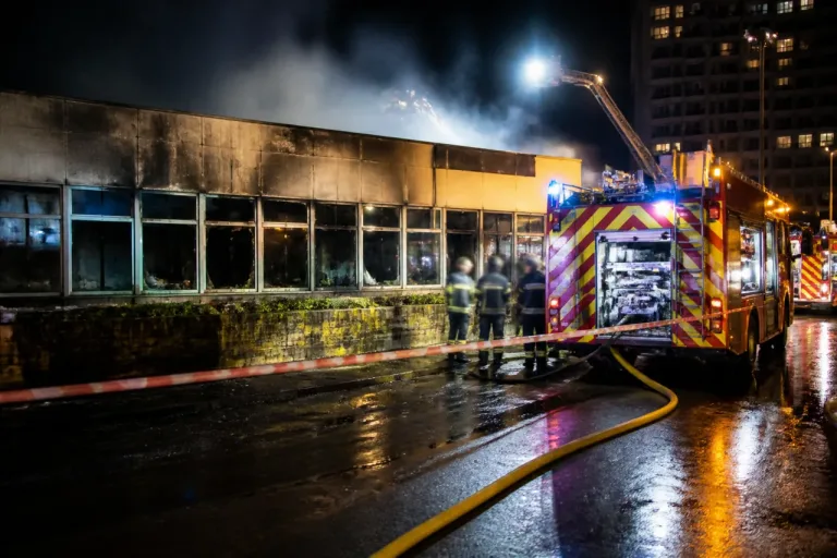 Un incendie ravage les locaux de l’association CODE à Saint‑Denis, la piste criminelle envisagée