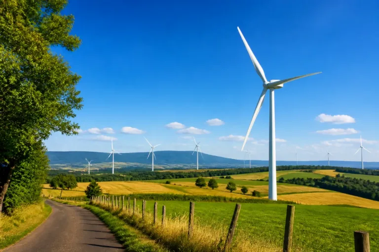 Un nouveau parc éolien à Saint‑Sulpice : 12,8 MW et 24 GWh produits par an pour le Puy‑de‑Dôme