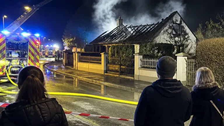 Un pavillon désaffecté entièrement détruit par un incendie rue Fontaine Bouillant à Champhol