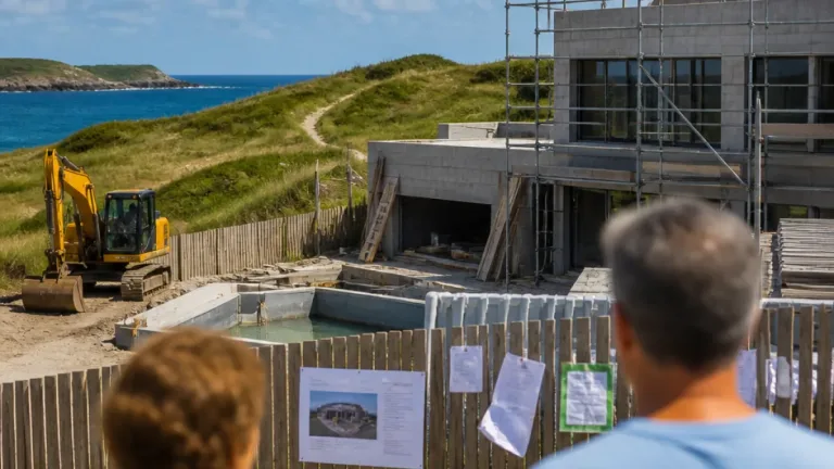Un permis contesté pour une maison avec piscine près de la plage de Kériec renvoyé au Conseil d’État