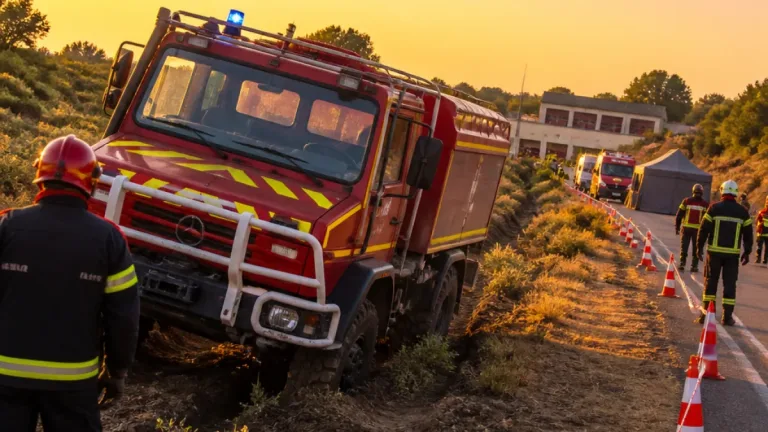 Un pompier volontaire tué dans une sortie de route au nord d’Arles